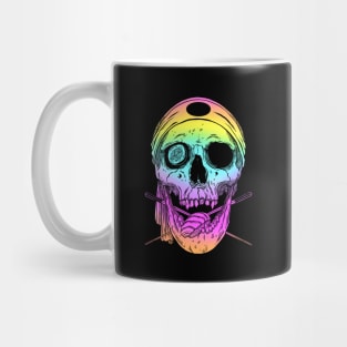 Kawaii Japanese Anime Skeleton Sushi Halloween Mug